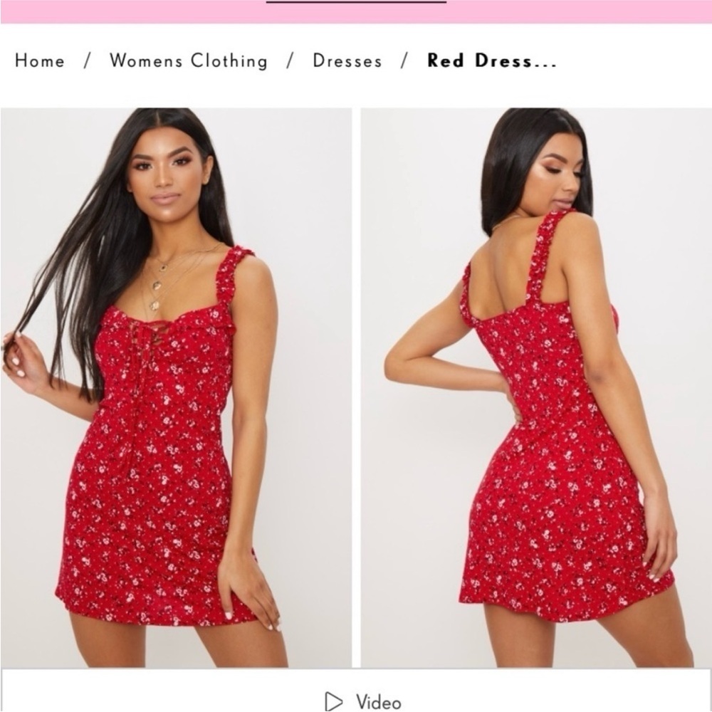 Pretty Little Things Floral Mini Dress